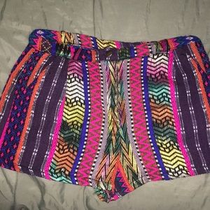 Vibrant shorts